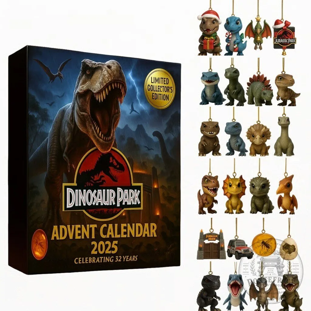 Jurassic Park 2025 Advent Calendar Limited Collector's Edition