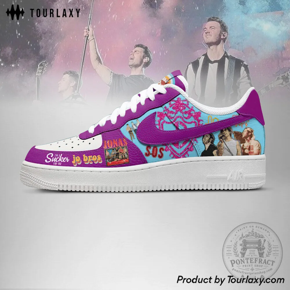 Jonas Brothers Sucker Album Art Custom Printed Shoes 8 Jonas Brothers Sucker Album Art Custom Printed Shoes