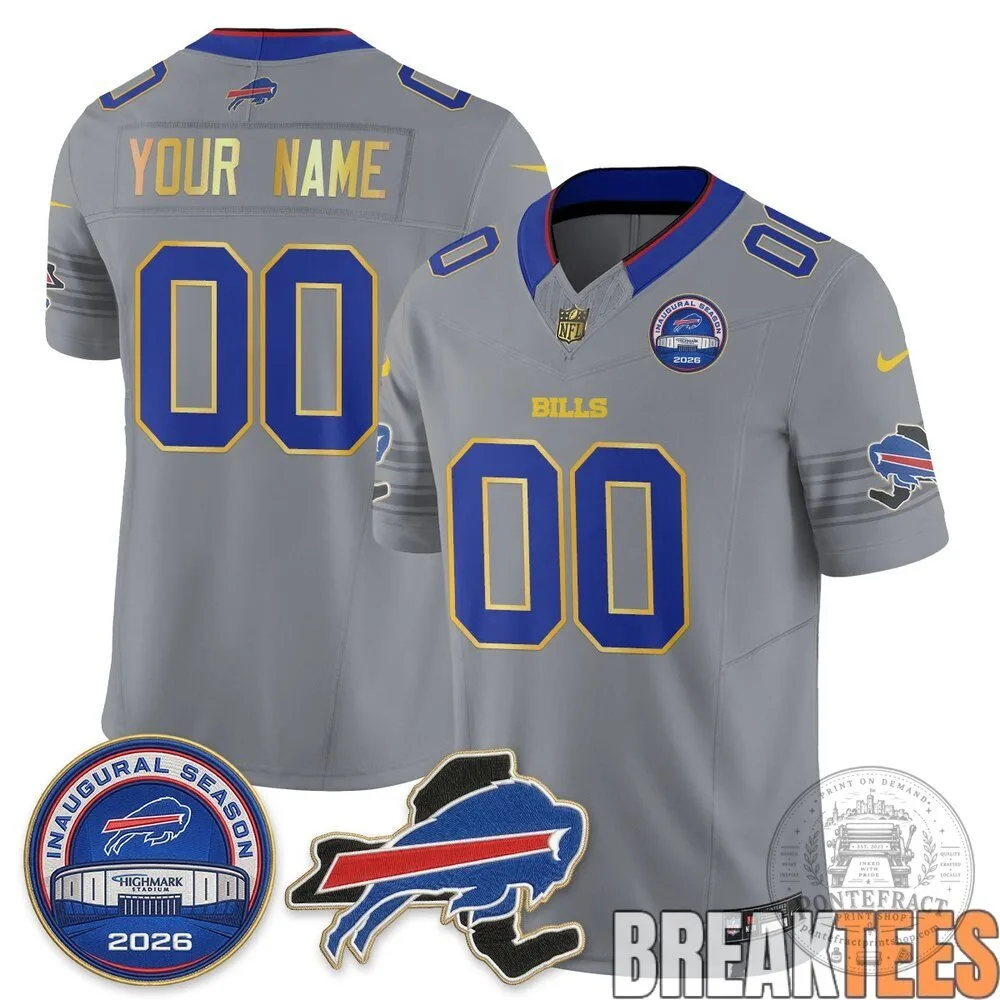 Buffalo Bills 2026 Inaugural Season Custom Football Jersey 13 Buffalo Bills 2026 Inaugural Season Custom Football Jersey