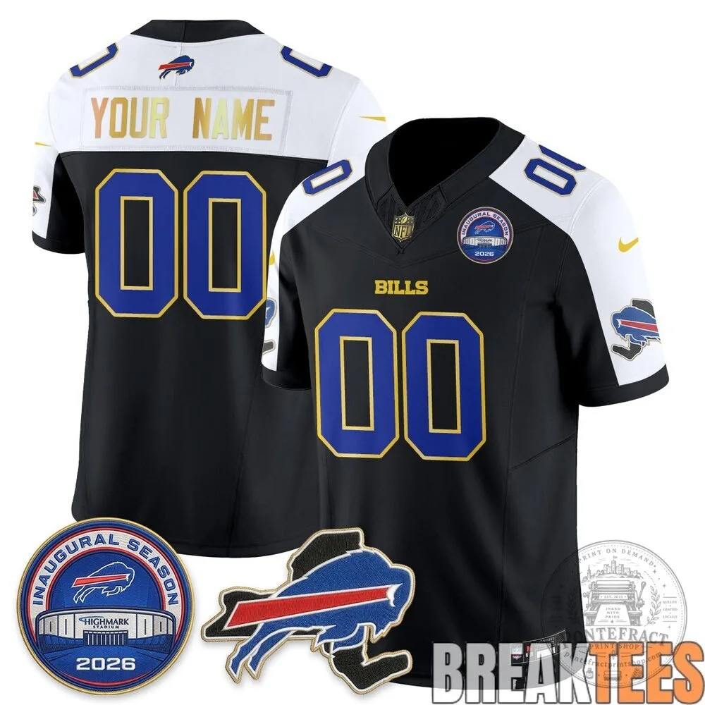 Buffalo Bills 2026 Inaugural Season Custom Football Jersey 14 Buffalo Bills 2026 Inaugural Season Custom Football Jersey