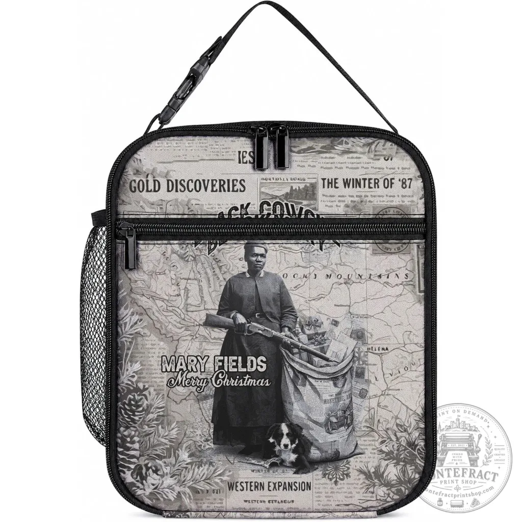 Mary Fields Stagecoach Mary Vintage Western Mail Carrier Lunch Bag 42 Mary Fields Stagecoach Mary Vintage Western Mail Carrier Lunch Bag
