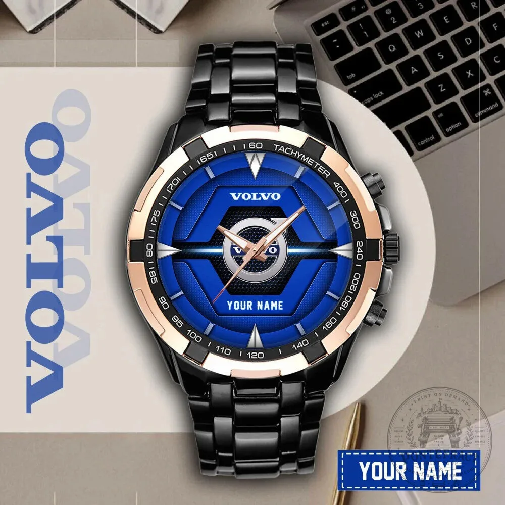 Volvo Car Company Custom Name Elegant Fashion Design Watch 13 Volvo Car Company Custom Name Elegant Fashion Design Watch