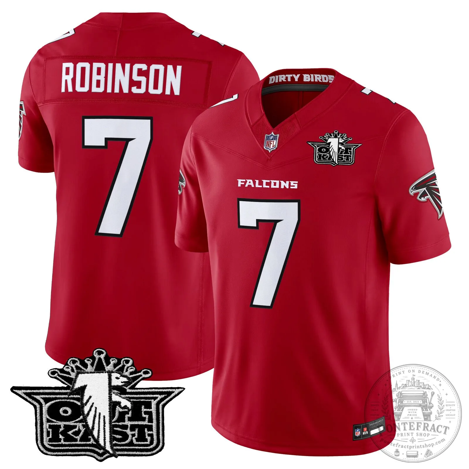 Bijan Robinson Atlanta Falcons Outkast Limited Edition Football Jersey