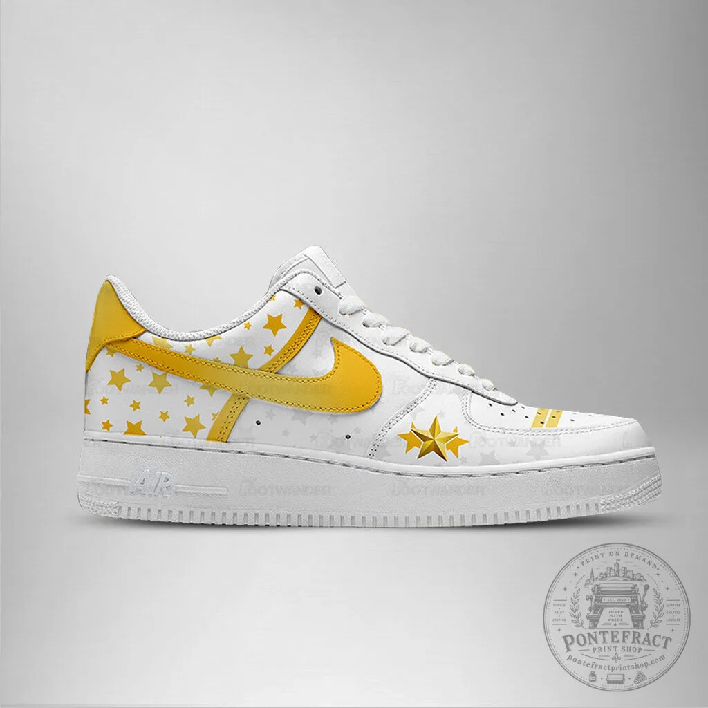 The Boys Starlight Gold Star Pattern Custom Sneakers 8 The Boys Starlight Gold Star Pattern Custom Sneakers
