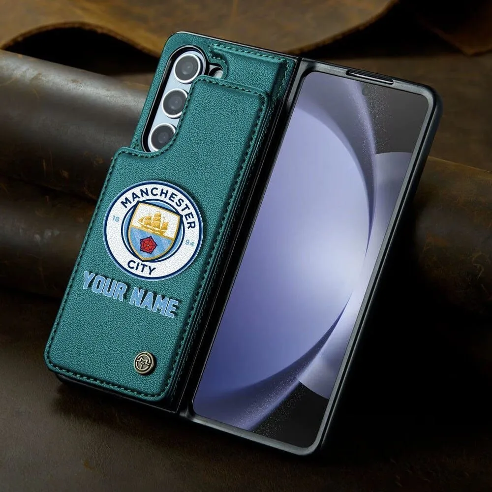 Manchester City Personalized Name Leather Flip Wallet Phone Case 20 Manchester City Personalized Name Leather Flip Wallet Phone Case