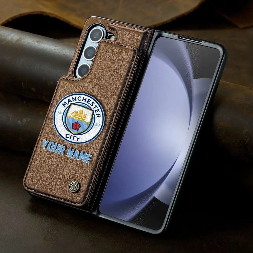 Manchester City Personalized Name Leather Flip Wallet Phone Case 21 Manchester City Personalized Name Leather Flip Wallet Phone Case