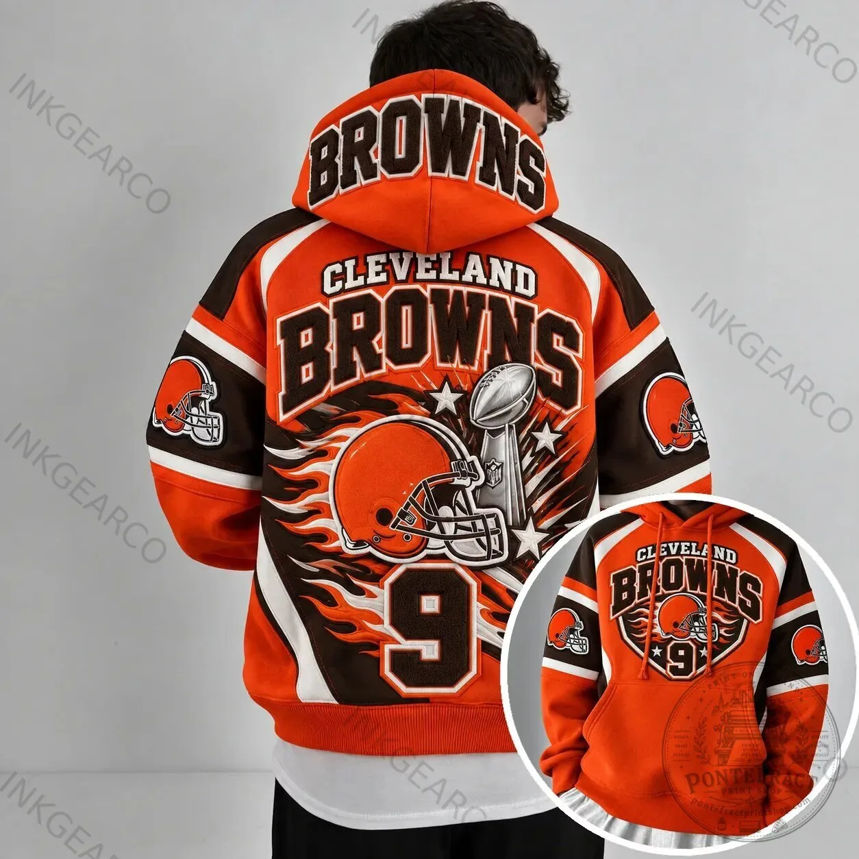 Cleveland Browns Football Team American Football Super Bowl Hoodie