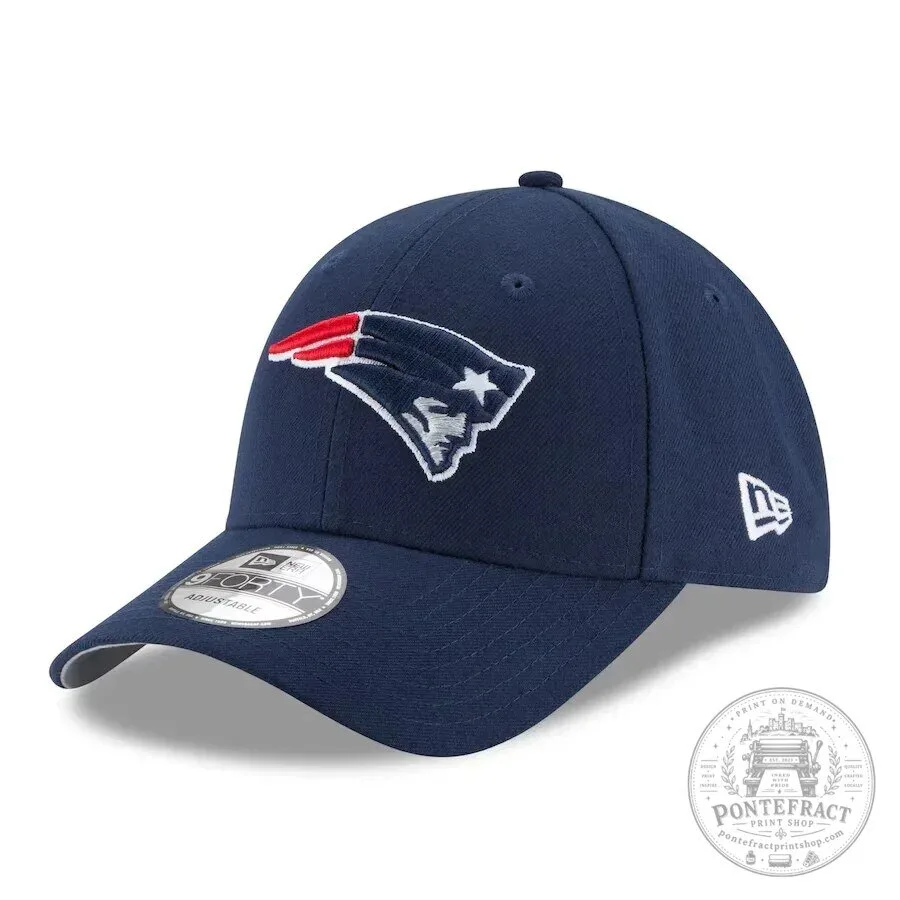 New England Patriots Navy Blue Adjustable Strapback Baseball Cap Hat