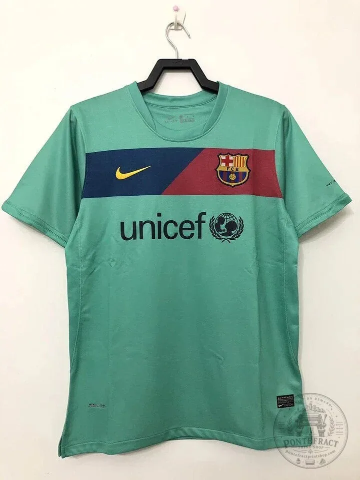FC Barcelona 2011-2012 Third Kit Retro Football Soccer Jersey