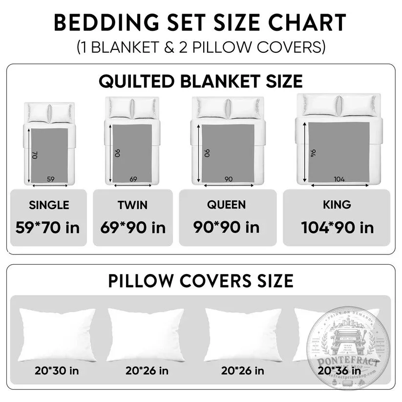Ice Dragon Winter Wonderland Quilted Bedding Set with Pillow Shams 8 Ice Dragon Winter Wonderland Quilted Bedding Set with Pillow Shams