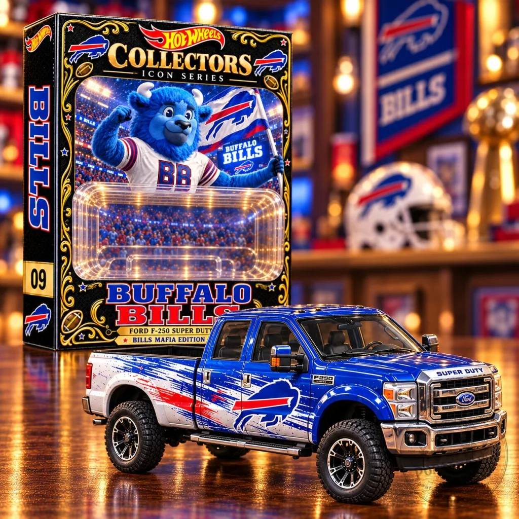 Buffalo Bills Ford F-250 Super Duty Bills Mafia Edition Collector Vehicle Buffalo Bills Ford F-250 Super Duty Bills Mafia Edition Collector Vehicle