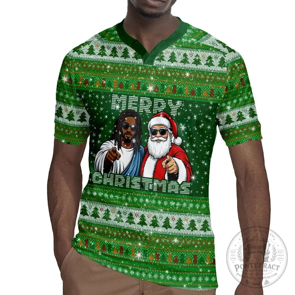 Black Jesus And Santa Claus Merry Christmas Ugly Sweater Baseball Jersey 10 Black Jesus And Santa Claus Merry Christmas Ugly Sweater Baseball Jersey
