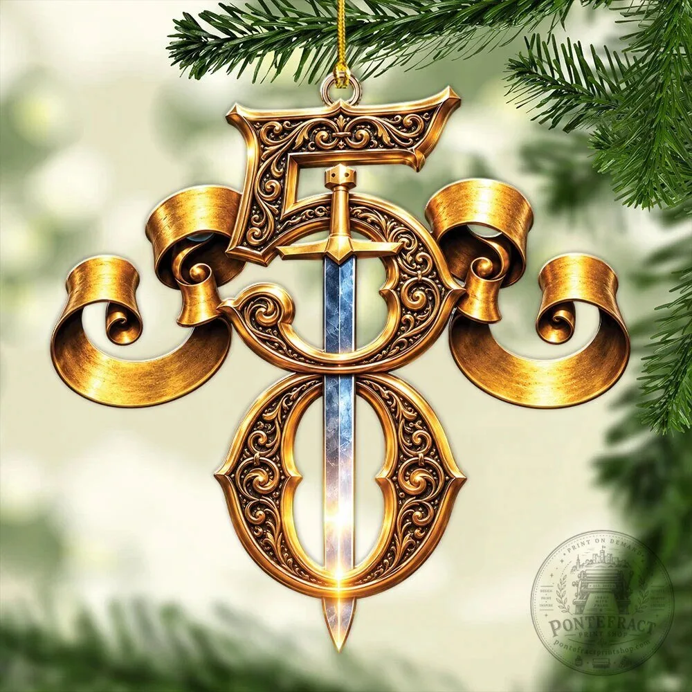 Toto Band 50th Anniversary Tour 2027 Custom Shape Acrylic Christmas Ornament