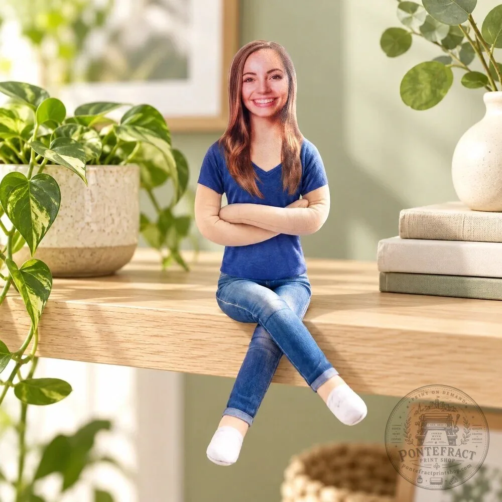 Personalized Custom Photo Squishy Poseable Plush Doll 16 Personalized Custom Photo Squishy Poseable Plush Doll