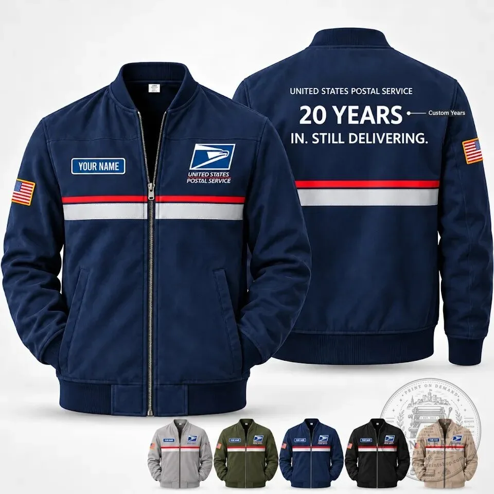United States Postal Service Personalized Bomber Jacket