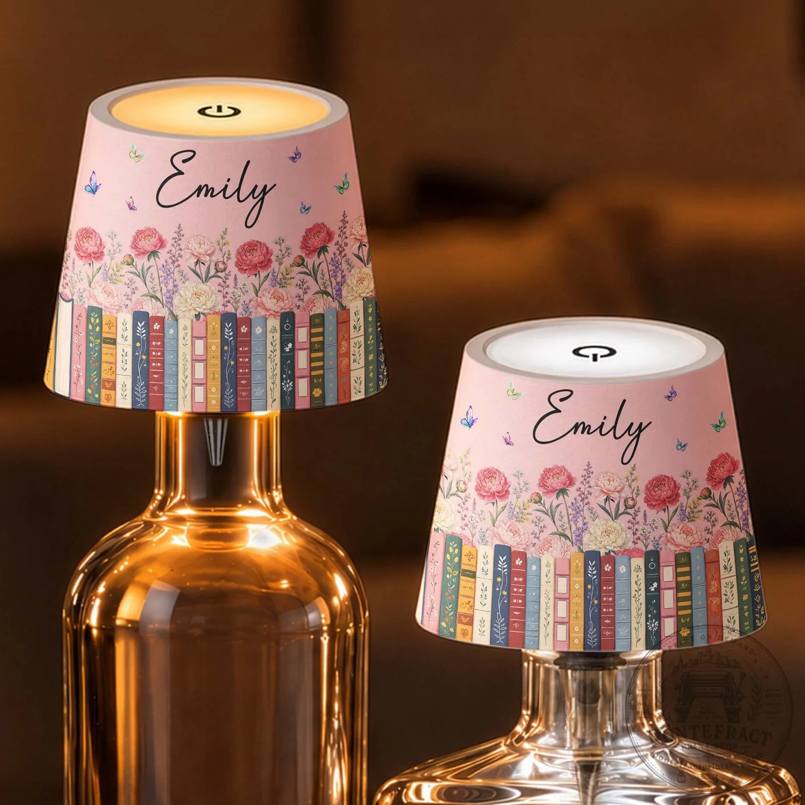Personalized Birth Flower Name Table Lamp Shade 9 Personalized Birth Flower Name Table Lamp Shade