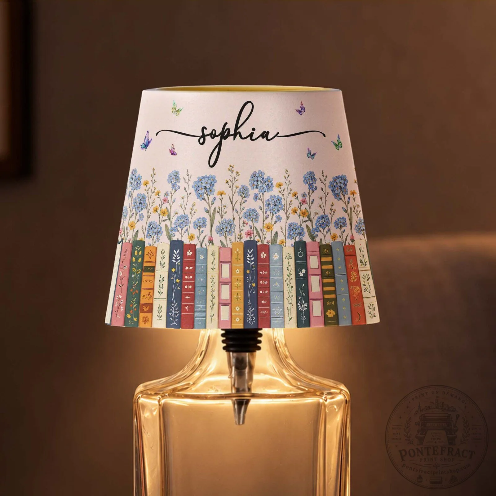 Personalized Birth Flower Name Table Lamp Shade 10 Personalized Birth Flower Name Table Lamp Shade