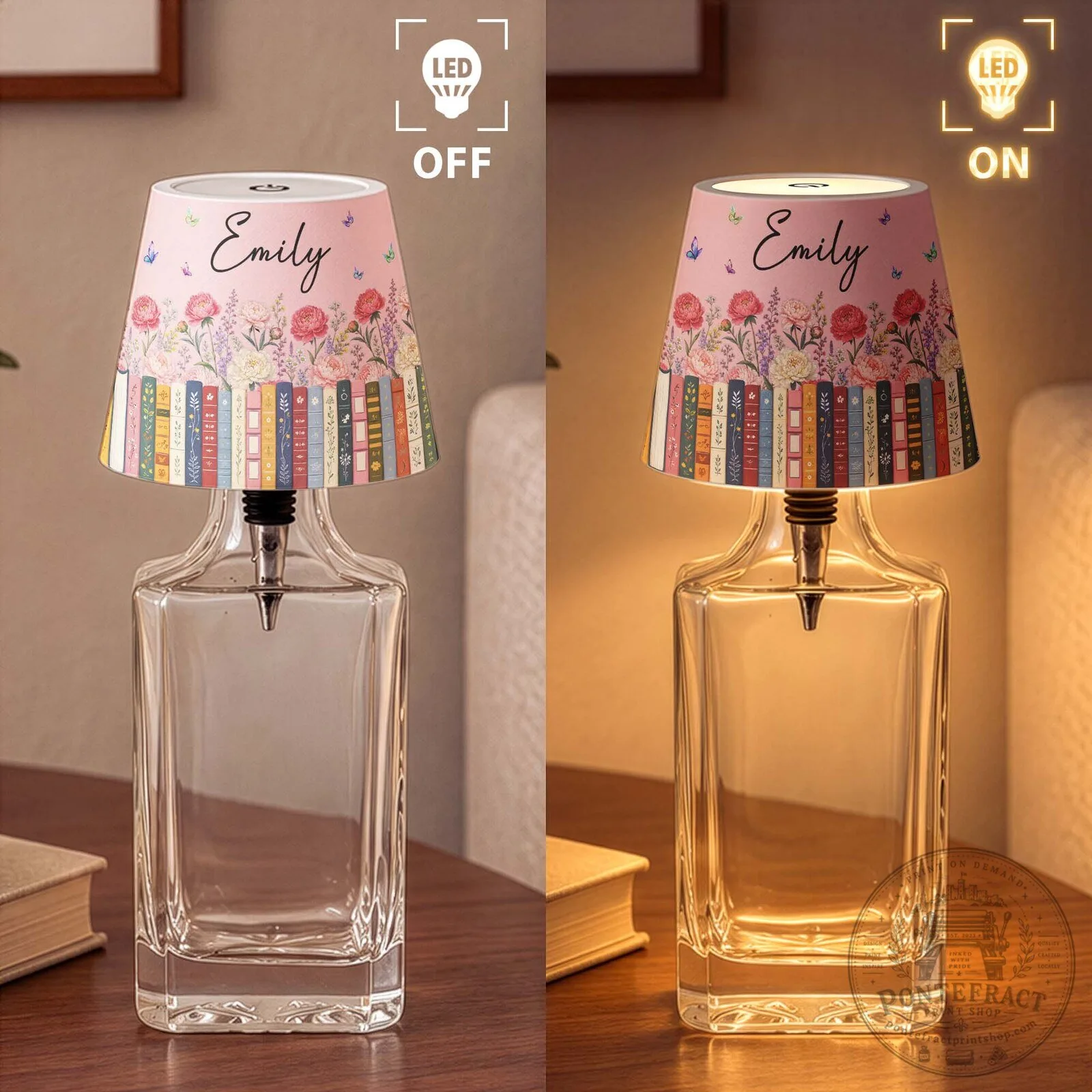 Personalized Birth Flower Name Table Lamp Shade 12 Personalized Birth Flower Name Table Lamp Shade